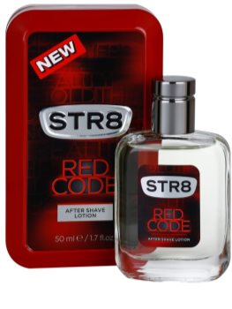STR8 Red Code after shave para homens 50 ml