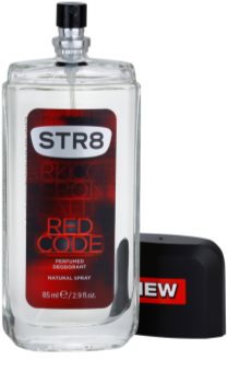 STR8 Red Code desodorante con pulverizador para hombre 85 ml