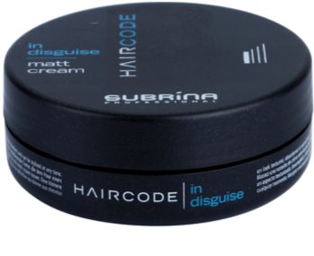 Subrina Professional Hair Code In Disguise матуючий крем для фіксації