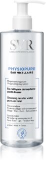 SVR Physiopure делікатна очищаюча міцелярна вода для обличчя та шкіри навколо очей