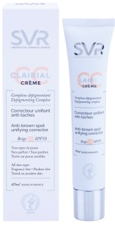 SVR Clairial krem CC przeciwko plamom pigmentowym SPF 50