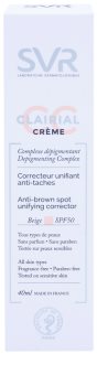SVR Clairial krem CC przeciwko plamom pigmentowym SPF 50