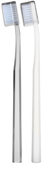 Swiss Smile Snow White Zahnbürste Medium 2 pc