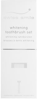 Swiss Smile Snow White Zahnbürste Medium 2 pc