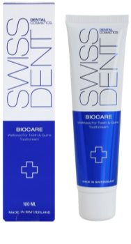 Swissdent Biocare regeneračný a zosvetľujúci zubný krém