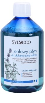 Sylveco Dental Care płyn do płukania jamy ustnej dla wzmocnienia i odnowy szkliwa dla wrażliwych dziąseł