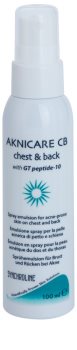 Synchroline Aknicare CB емульсія у формі спрею для зменшення проявів акне на грудях та спині