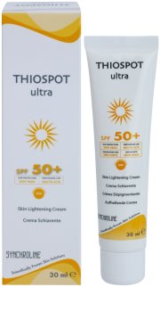 Synchroline Thiospot Ultra rozjasňující krém pro pleť s hyperpigmentací SPF 50+