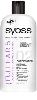 Syoss Full Hair 5 Density & Volume kondicionér pro řídnoucí a zplihlé vlasy