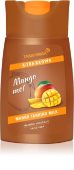 Tannymaxx X-tra Brown Mango Me latte abbronzante per solarium per stimolare l'abbronzatura