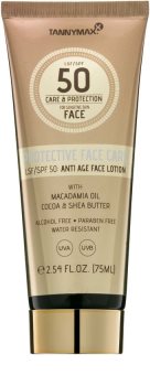 Tannymaxx Protective Body Care SPF protetor solar à prova d'água para o rosto SPF 50
