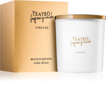 Teatro Fragranze Bianco Divino świeczka zapachowa 180 g