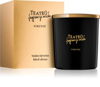 Teatro Fragranze Nero Divino lumânare parfumată 180 g