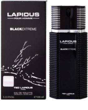 Ted Lapidus Lapidus Pour Homme Black Extreme eau de toilette para hombre 100 ml