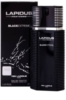 Ted Lapidus Lapidus Pour Homme Black Extreme eau de toilette para hombre 100 ml