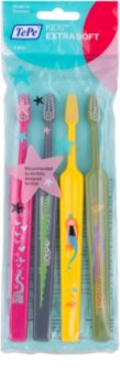 TePe Kids escovas de dentes para crianças extra macia 4 pcs