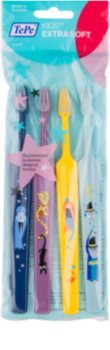 TePe Kids escovas de dentes para crianças extra macia 4 pcs