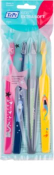 TePe Kids escovas de dentes para crianças extra macia 4 pcs