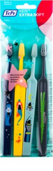 TePe Kids escovas de dentes para crianças extra macia 4 pcs