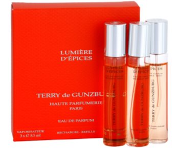 Terry de Gunzburg Lumiere d'Epices Eau de Parfum para mulheres 3 x 8,5 ml (3x recargas com vaporizador)