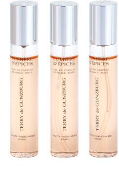 Terry de Gunzburg Lumiere d'Epices Eau de Parfum para mulheres 3 x 8,5 ml (3x recargas com vaporizador)