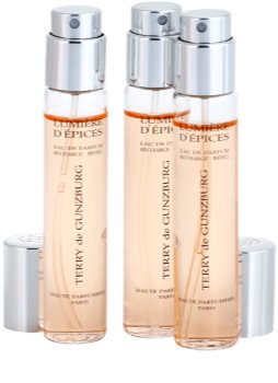 Terry de Gunzburg Lumiere d'Epices Eau de Parfum para mulheres 3 x 8,5 ml (3x recargas com vaporizador)