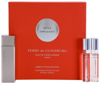 Terry de Gunzburg Reve Opulent parfémovaná voda pro ženy 2 x 8,5 ml (2x náplň s rozprašovačem) + kovové pouzdro