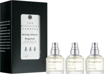 The Different Company Bergamote Eau de Toilette for Women 3 x 10 ml (3x Refill with Vaporiser)