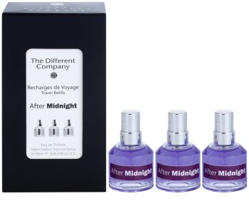 The Different Company After Midnight toaletní voda unisex 3 x 10 ml (3x náplň s rozprašovačem)