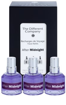 The Different Company After Midnight toaletní voda unisex 3 x 10 ml (3x náplň s rozprašovačem)