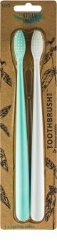 The Natural Family Co. Bio Zahnbürste Soft 2 pc