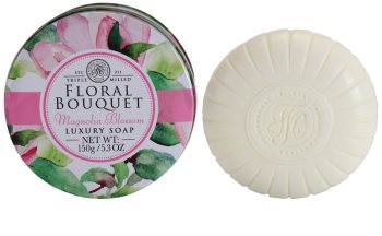 The Somerset Toiletry Co. Floral Bouquet Magnolia Blossom luxuriöse Feinseife