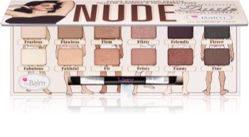 theBalm Nude Dude paleta sjenila za oči s kistom