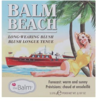 theBalm Balm Beach Blush rezistent