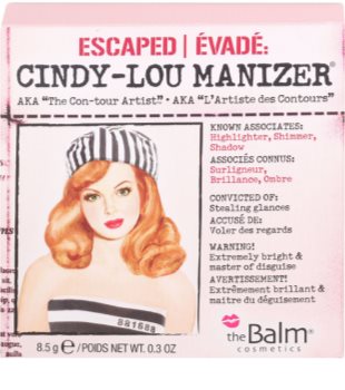theBalm Cindy - Lou Manizer хайлайтер-тіні для повік в одному