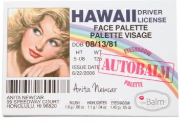 theBalm Autobalm Hawaii multifunkční paleta