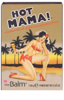 theBalm Hot Mama! colorete y sombra de ojos en un solo producto