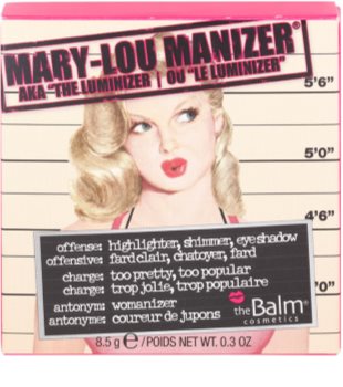 theBalm Mary - Lou Manizer osvetljevalec in senčilo za oči v enem