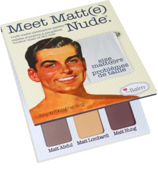 theBalm Meet Matt(e) Nude paleta farduri de ochi