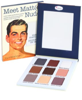 theBalm Meet Matt(e) Nude paleta farduri de ochi