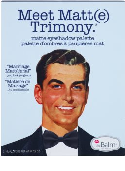 theBalm Meet Matt(e) Trimony палітра тіней з дзеркальцем