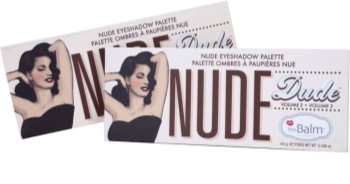 theBalm Nude Dude Palette mit Lidschatten mit Pinselchen