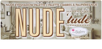 theBalm Nude Tude palette de fards à paupières avec pinceau