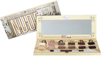 theBalm Nude Tude palette de fards à paupières avec pinceau