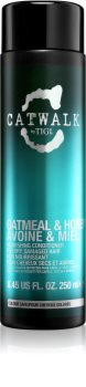 TIGI Catwalk Oatmeal & Honey balsam hranitor pentru par uscat si deteriorat