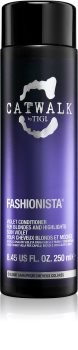 TIGI Catwalk Fashionista Violet Conditioner For Blondes And Highlighted Hair