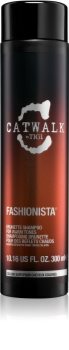 TIGI Catwalk Fashionista shampoing pour reflets chauds des cheveux bruns