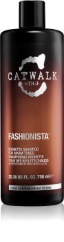 TIGI Catwalk Fashionista šampón pre teplé odtiene hnedých vlasov