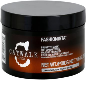 TIGI Catwalk Fashionista maska pre teplé odtiene hnedých vlasov