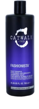 TIGI Catwalk Fashionista lila sampon a szőke és melírozott hajra